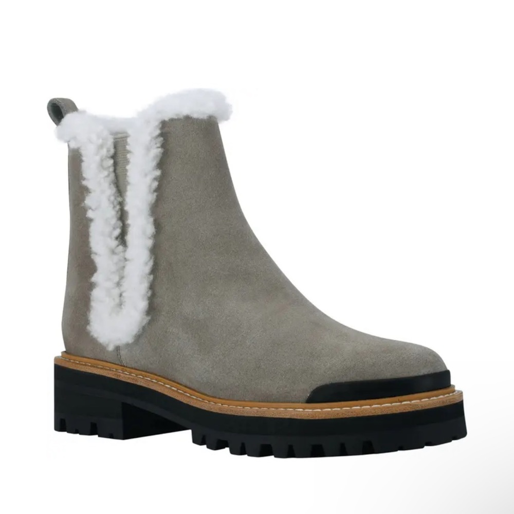 Marc Fisher Iggie Lug Sole Chelsea Boots